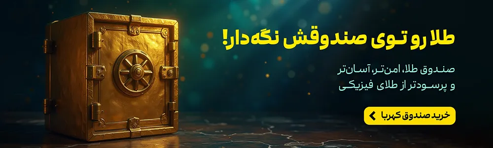 بنر خرید صندوق سرمایه گذاری طلا