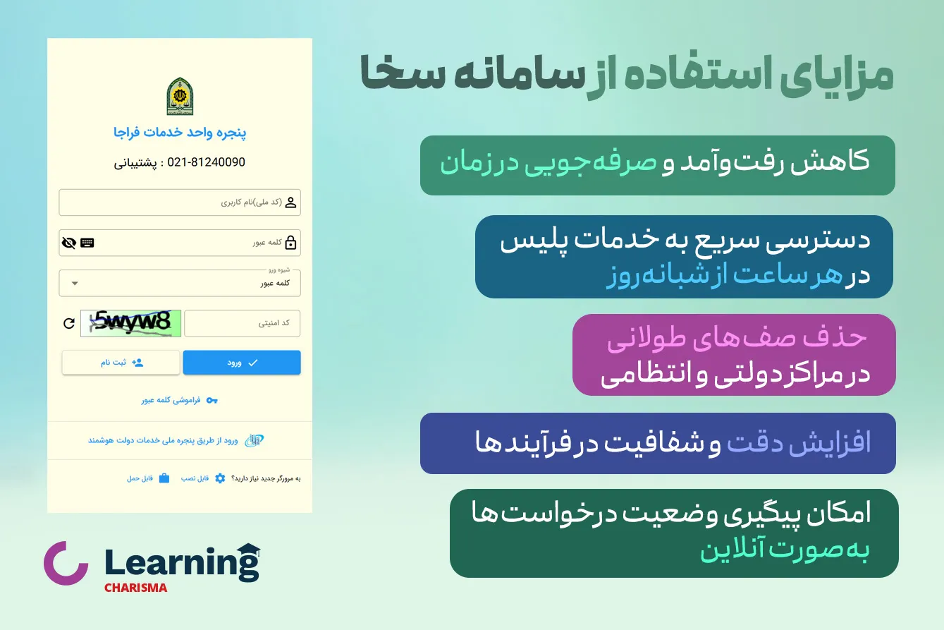 مزایای استفاده از سامانه سخا 