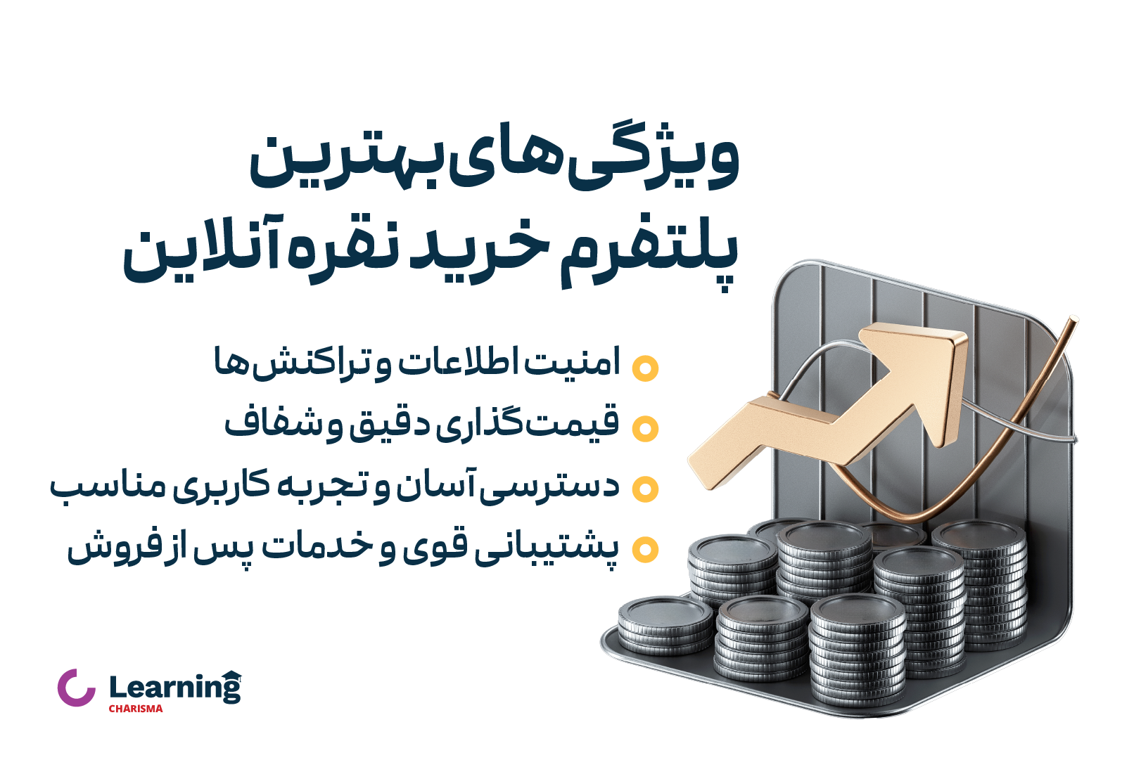 ویژگی بهترین پلتفرم خرید آنلاین نقره