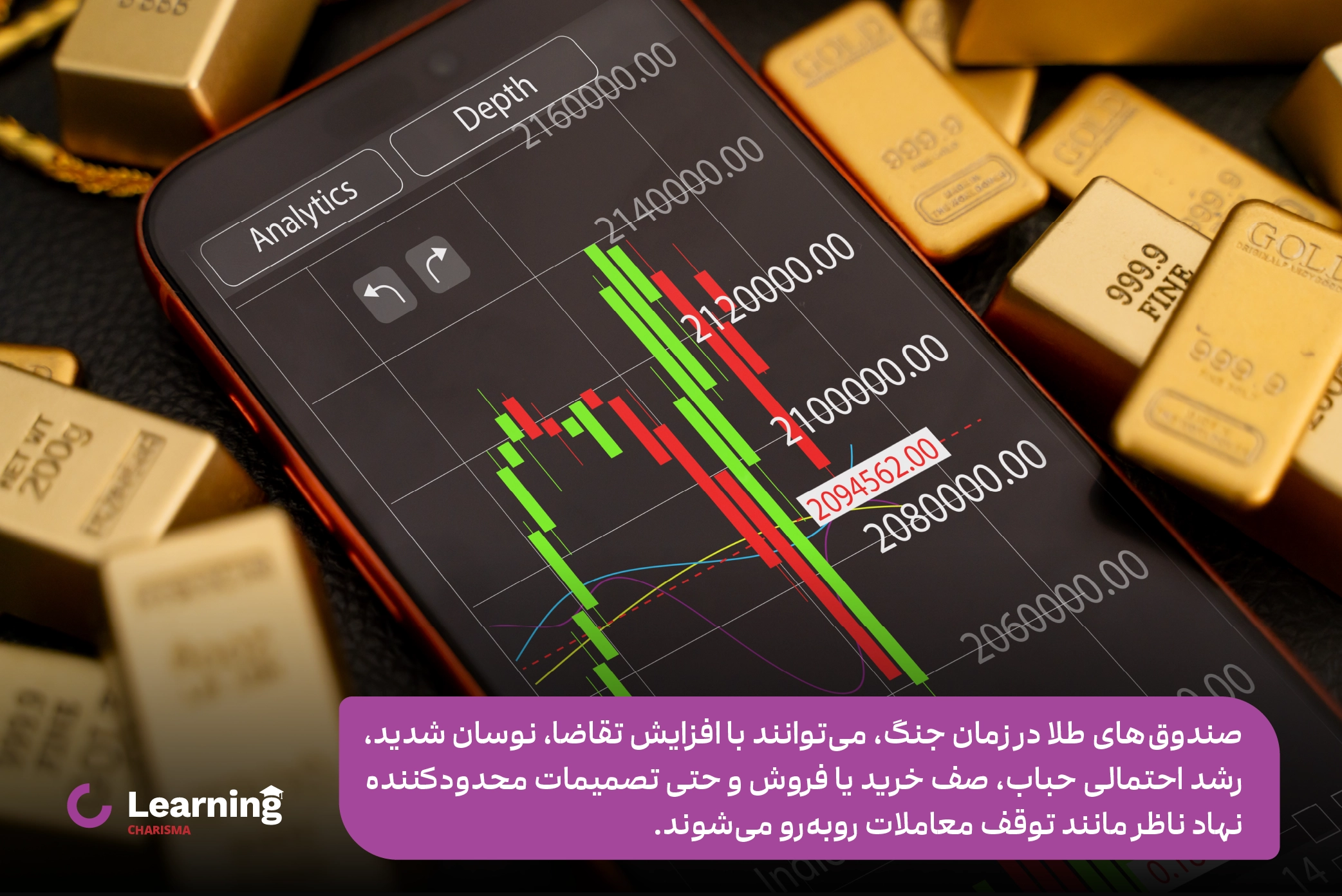 شرایط امنیت صندوق های طلا در زمان جنگ
