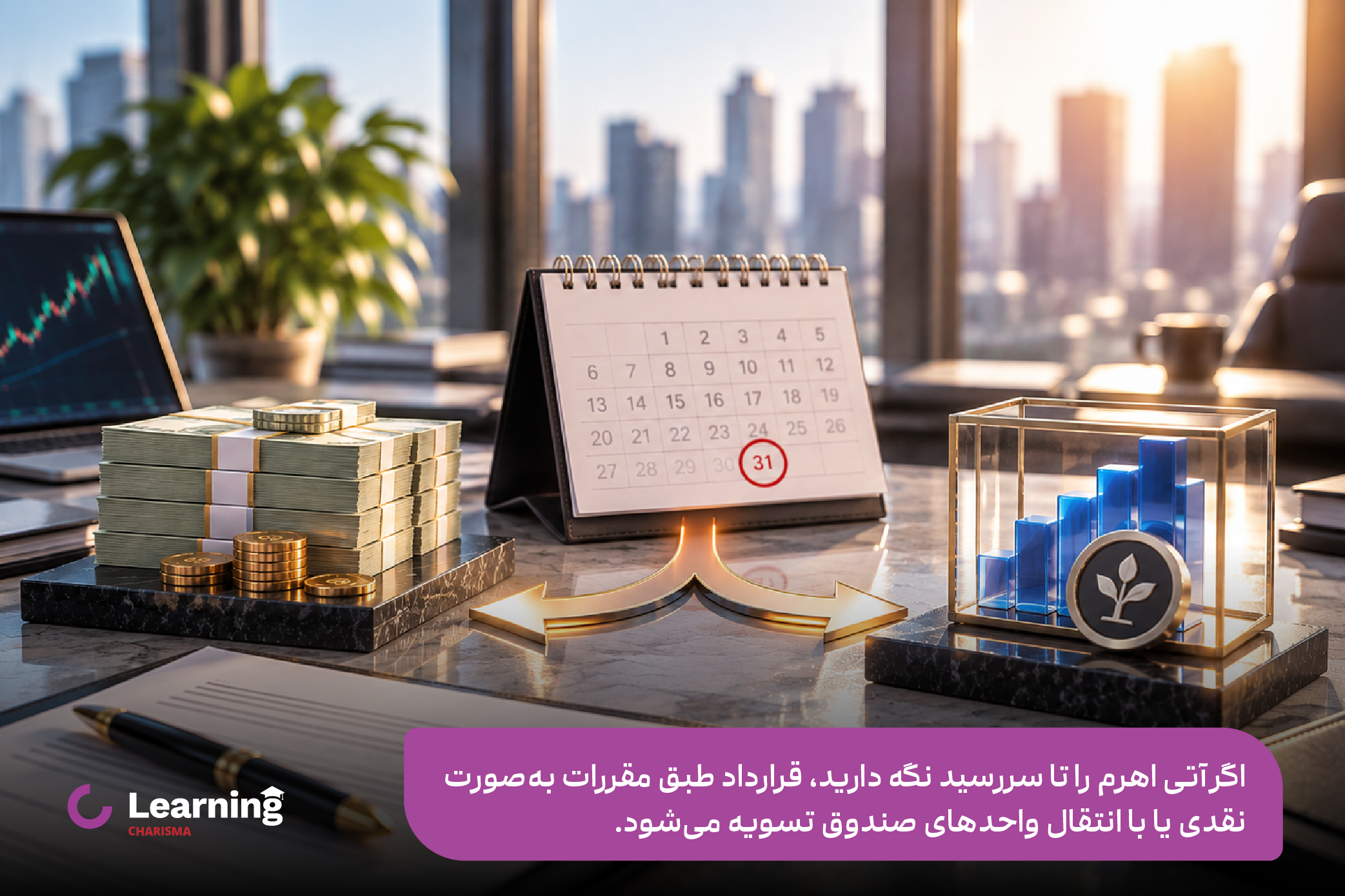 تصویه قرارداد آتی صندوق اهرم